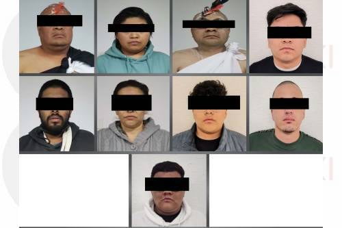 Capturan a 9 presuntos integrantes de secta satánica en Satélite, Naucalpan